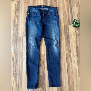 7 Seven for all Mankind denim the Skinny Jeans size 28